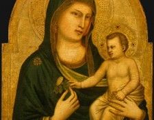 Giotto - Madonna and Child.   