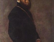 Tintoretto Man with a Golden Lace. , 