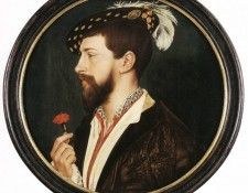 Holbien the Younger Portrait of Simon George. �������� ���� �������