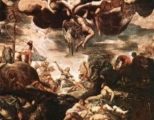 Tintoretto Brazen Serpent. ����������, �����