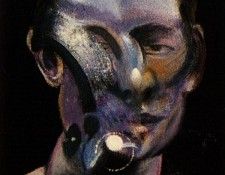 Bacon Three Studies for a Portrait of Peter Beard II, center. , 