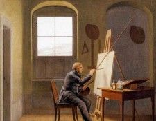KERSTING Georg Friedrich Caspar David Friedrich In His Studio 1811. Kersting, ����� �������