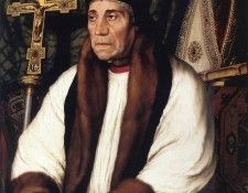Holbien the Younger Portrait of William Warham Archbishop of Canterbury. �������� ���� �������