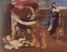 Poussin The Massacre of the Innocents. , 