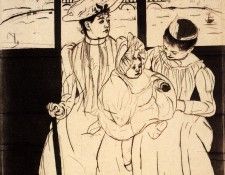Cassatt Mary In The Omnibus.  