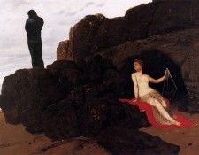 Bcklin Arnold Odysseus and Calypso Sun. Bcklin, 