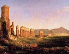 Cole Thomas Aqueduct near Rome. , 