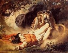 Alma Tadema The Death of Hippolytus. - 