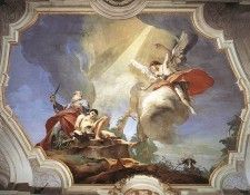 Tiepolo Palazzo Patriarcale The Sacrifice of Isaac. ,  