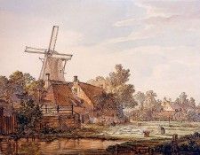 Strij van Jacob View on Bleechingground in Vriesepoort Sun. Strij, �������� ���