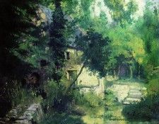 Мельница на истоке речки Вёль. 1874. Поленов, Василий Дмитриевич (1844-1927)