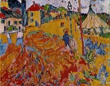 Vlaminck The circus, 1906, Galerie Beyeler, Basel.   