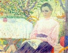 malevich portrait of member of artists family 1906. , 