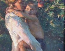 With Mother 40x30. Gerhatz, ������� F