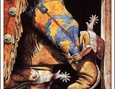 bs-aaw-NelsonBoren-CowboyFishnBoots. �����, �������