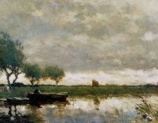 Weissenbruch Jan Windy day Sun. Weissenbruch, �� �������