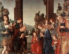 Lorenzo di Credi Adoration of the Shepherds.   