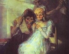 Francisco de Goya - Time of the Old Women. ���� � ���������, ��������� ��