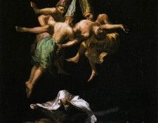 GOYA Francisco de Witches in the Air.   ,  
