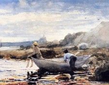 Homer Winslow Boys in a Dory. , 