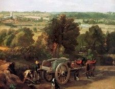 Constable John View on Dedham Sun.  