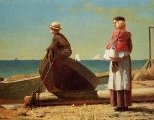 Homer Winslow Dad-s Coming!. , 