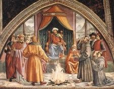 GHIRLANDAIO TRIAL BY FIRE CAPPELLA SASSETTI STRINITA FIR. ����������, ��������