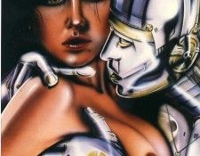 belle et robot. Saguez, 