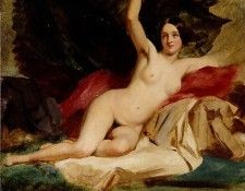 Female Nude in a Landscape. ����, ������