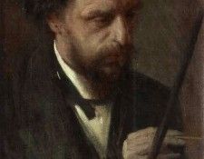 1872 Portrait of the Artist Grigory Myasoyedov. ��������, ���� ����������