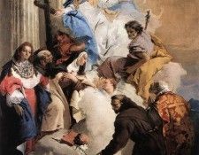 Tiepolo The Virgin with Six Saints. ,  