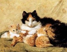 Ronner-Knip Henri�tte The Proud Mother Sun . Ronner-Knip, ���������