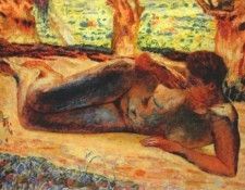 bonnard large reclining nude 1927.  