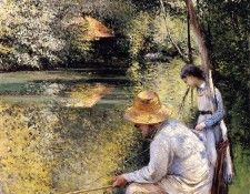 Caillebotte Gustave Fishing. , 