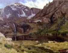 Bierstadt Albert Mountain Lake. , 