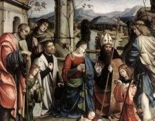 FRANCIA Francesco Adoration Of The Child. , 