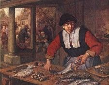 OSTADE Adriaen Jansz van The Fishwife. ������, ������ ���