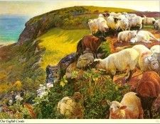 Republica SWD 017 William Holman Hunt-Our English Coasts. Holman, 