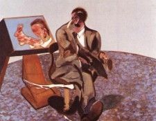 Bacon Portrait of George Dyer in a Mirror,1968. , 