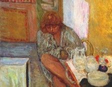 bonnard woman in peignoir 1914. ���� ������