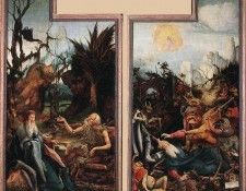 Visit of St Antony to St Paul and Temptation of St Antony WGA. , 