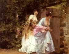 Nittis Giuseppe De IL Ritorno Dal Ballo. ,  