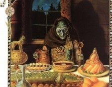 ma Craft KY Baba Yaga and Basilisa the Brave DeliciousSupper. , Kinuko Y