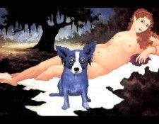 blue dog csg018. Rodrique, 