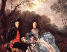 Portrait of the Artist with his Wife and Daughter. ���������, �����