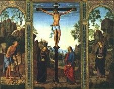 Perugino The Galitzin Triptych, 1485, NG Washington. ���������, ������