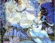 RedSnow ISC PbWCD 40 Moonlight on Spring Flowers along the River Banks. ������, ���