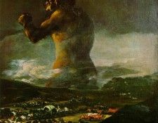 Goya The Colossus, 1808-12, Prado. ���� � ���������, ��������� ��