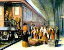 Ronald Himler Train to Somewhere 001 sqs. Himler, 
