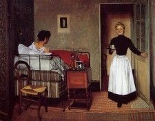 Vallotton Felix The Sick Girl. ����������, ������